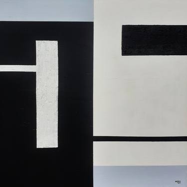 Original Modern Abstract Paintings by Heinz HEGO Goevert
