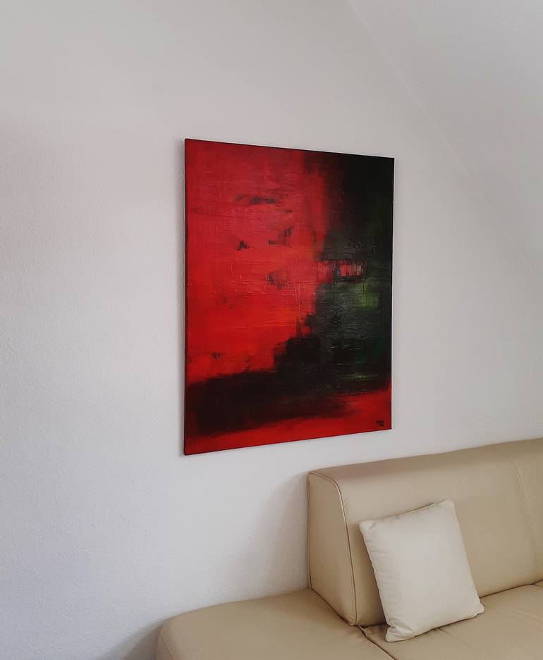 Original Abstract Painting by Heinz HEGO Goevert