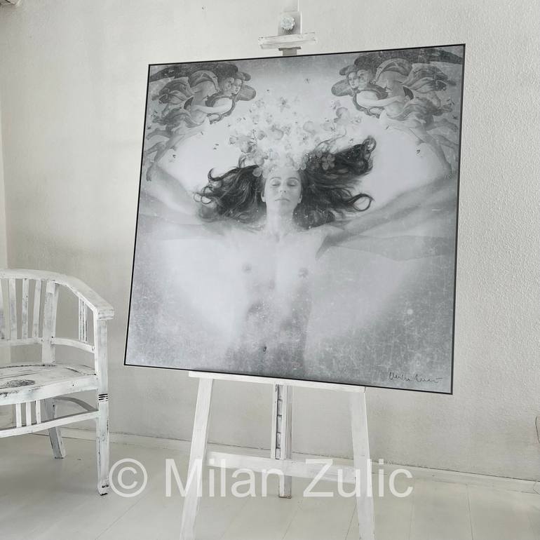 Original Figurative Body Collage by Milan Zulic