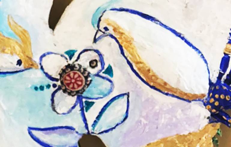 Original Art Deco Animal Sculpture by Ronak Moshiri