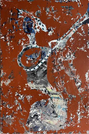 Original Abstract Expressionism Music Paintings by Ronak Moshiri