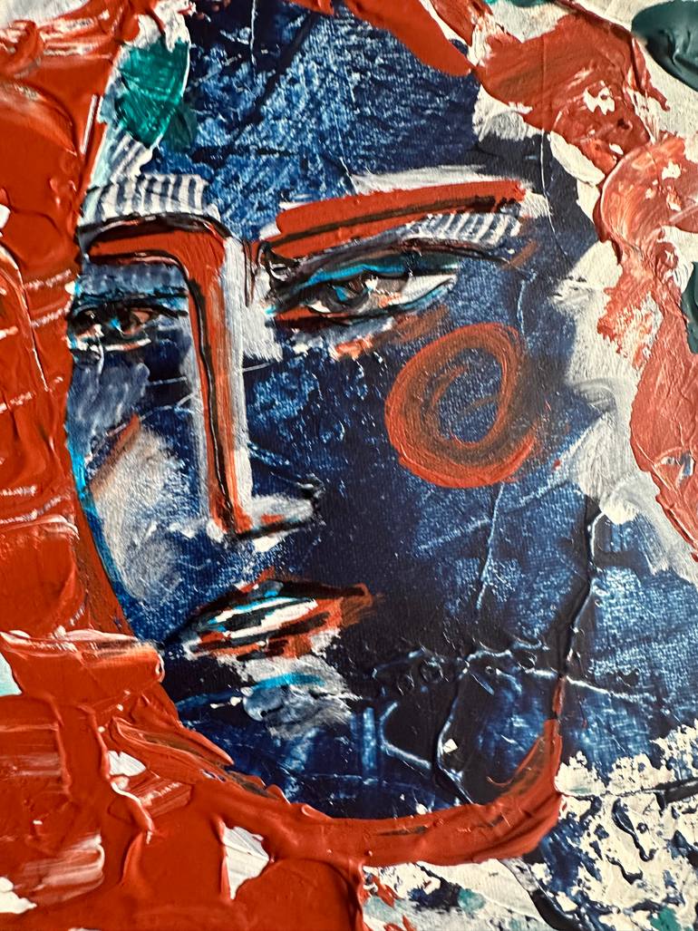 Original Abstract Expressionism Music Painting by Ronak Moshiri