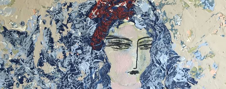 Original Modern Women Painting by Ronak Moshiri