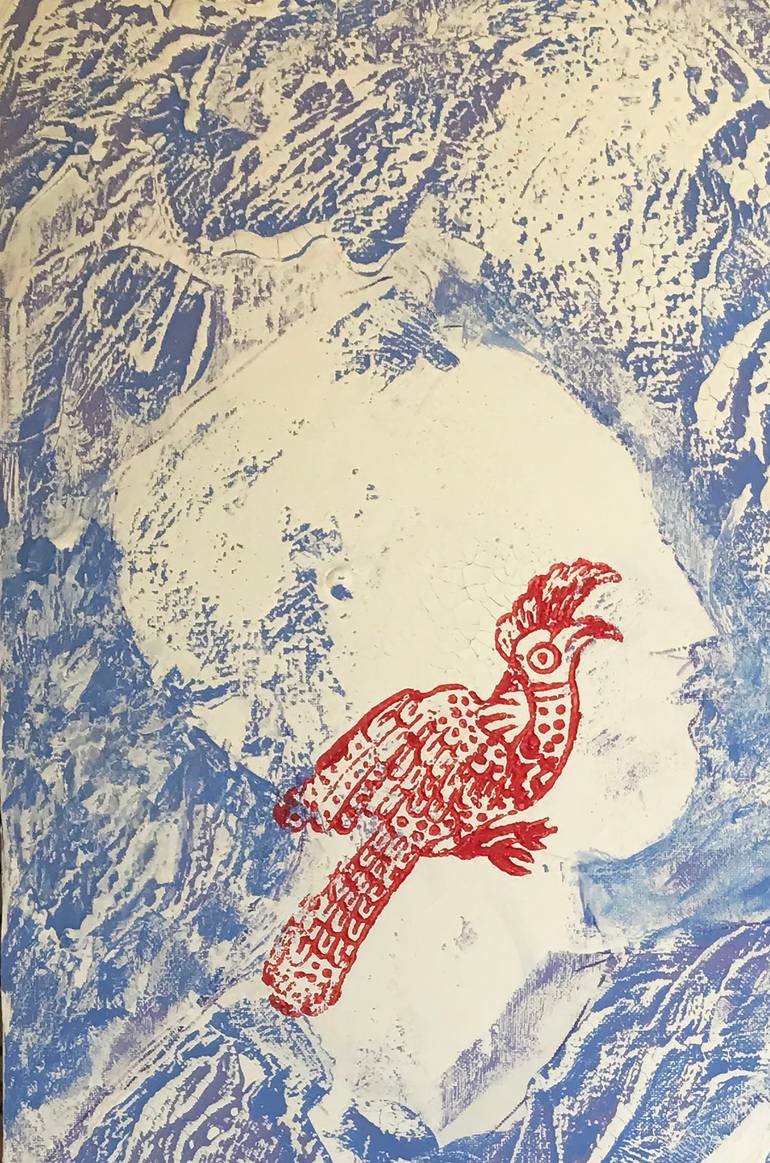 Original Expressionism Women Painting by Ronak Moshiri