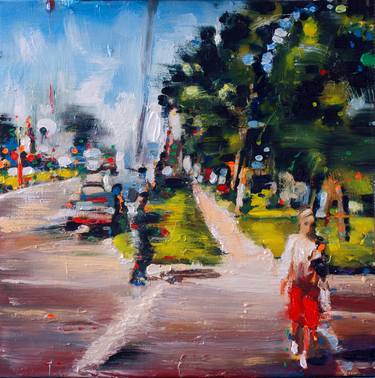 Original Figurative Landscape Paintings by Anthony Oliver