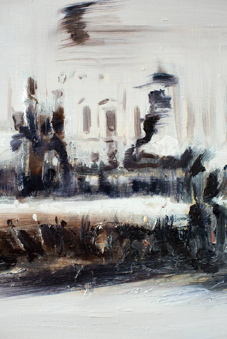 Original Figurative Architecture Painting by Anthony Oliver