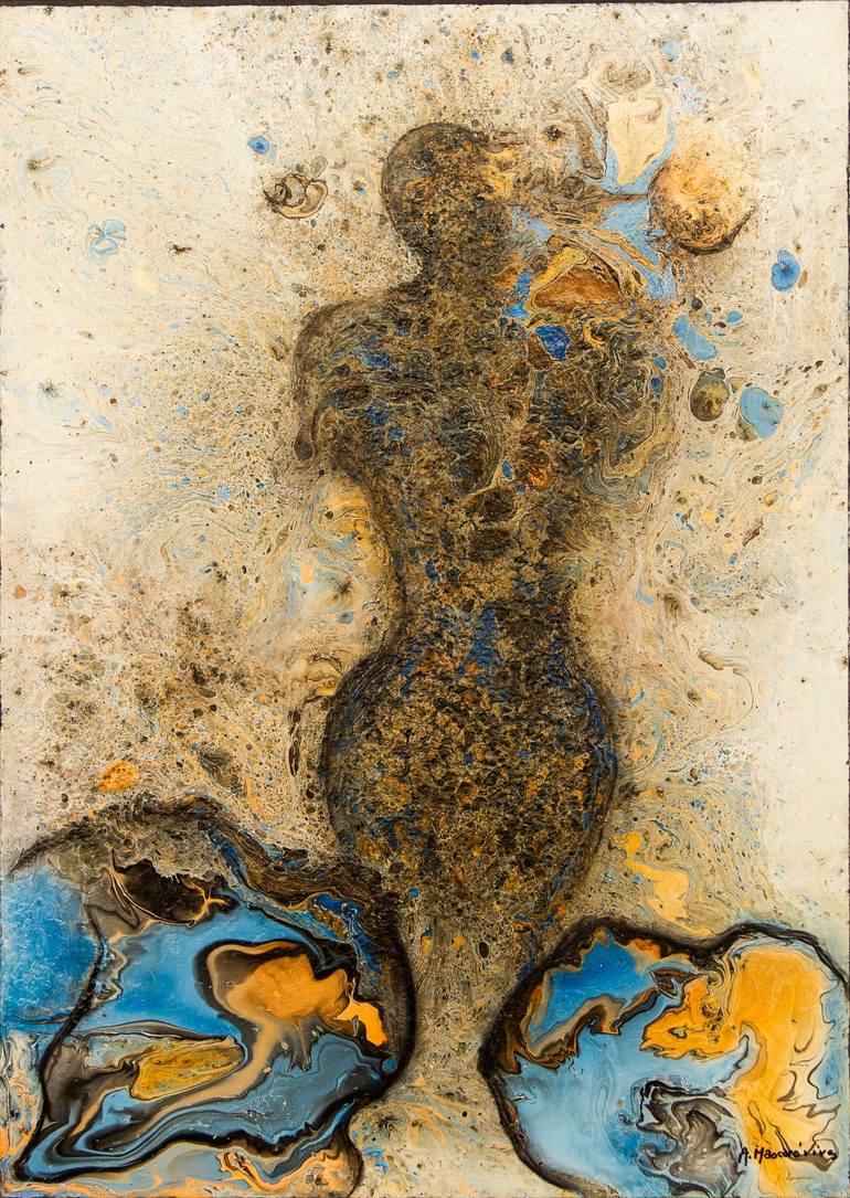 Original Abstract Expressionism Abstract Paintings by Ana Mascaró