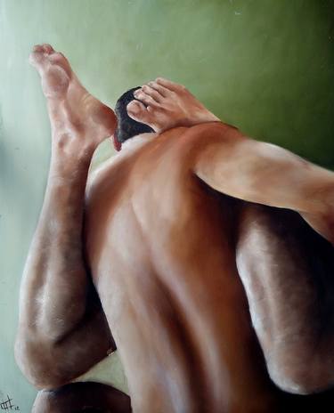 Print of Realism Erotic Paintings by Olga Oliinyk