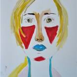 Self-portrait by Olga Oliinyk