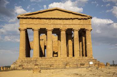 Greek Temple of Concordia in Agrigento Sicily, Italy - Limited Edition of 5 thumb