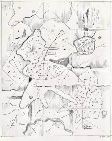 Original Abstract Drawings by Doug Gilbert