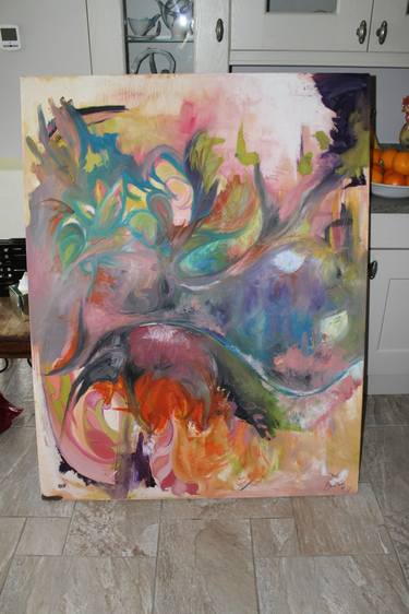 Original Abstract Painting by Ballo Bains