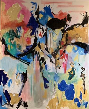 Original Abstract Painting by Ballo Bains