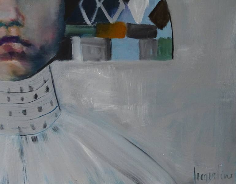 Original Impressionism Women Painting by Jacqueline Hoebers
