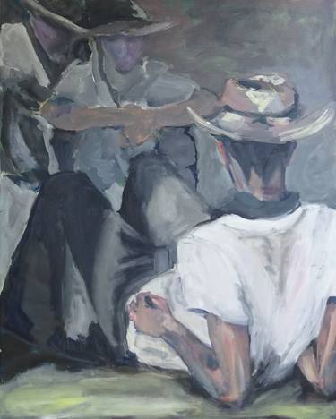 Print of Figurative People Paintings by jacqueline hoebers
