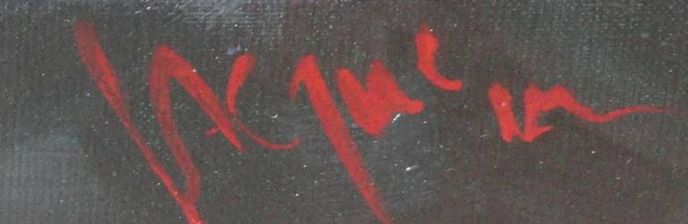 Original Impressionism Men Painting by Jacqueline Hoebers