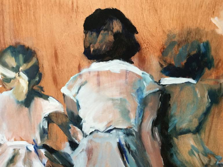 Original Figurative Women Painting by jacqueline hoebers