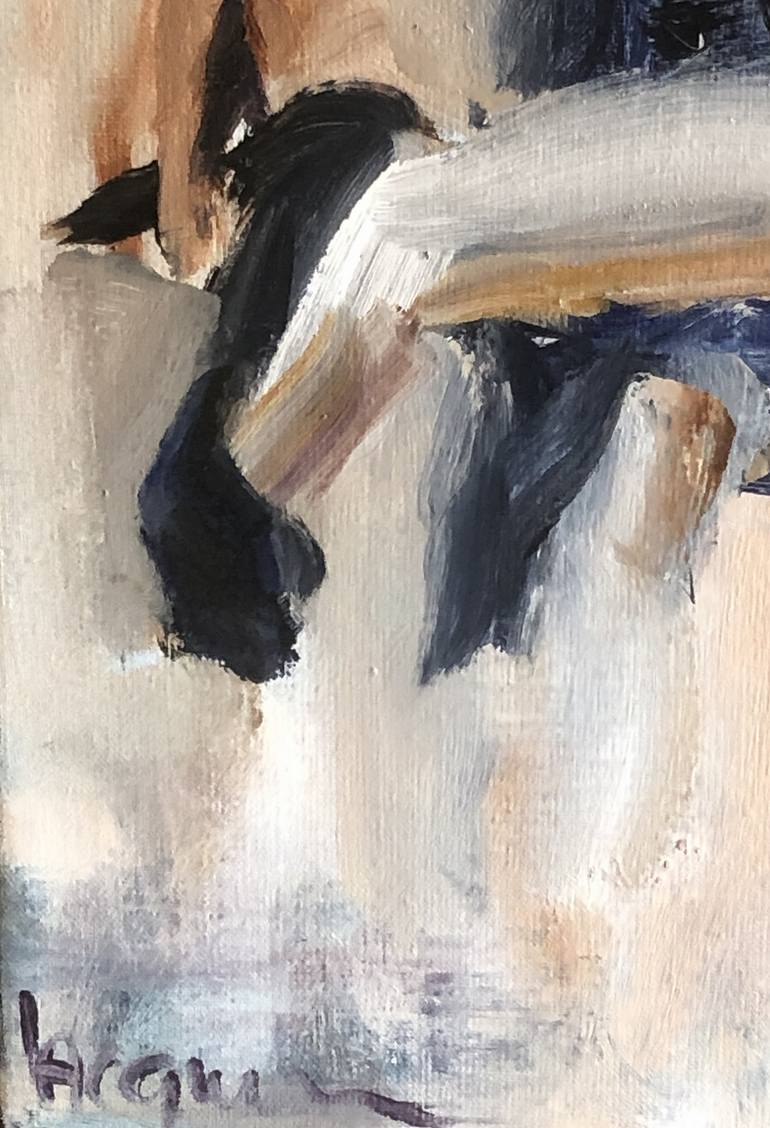 Original Women Painting by jacqueline hoebers