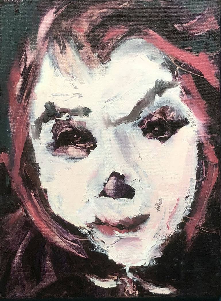 Print of Expressionism Women Paintings by Jacqueline Hoebers