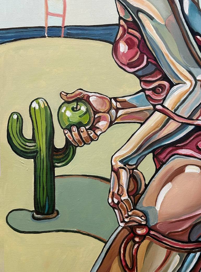 Original Abstract Expressionism Women Painting by Noemi Safir