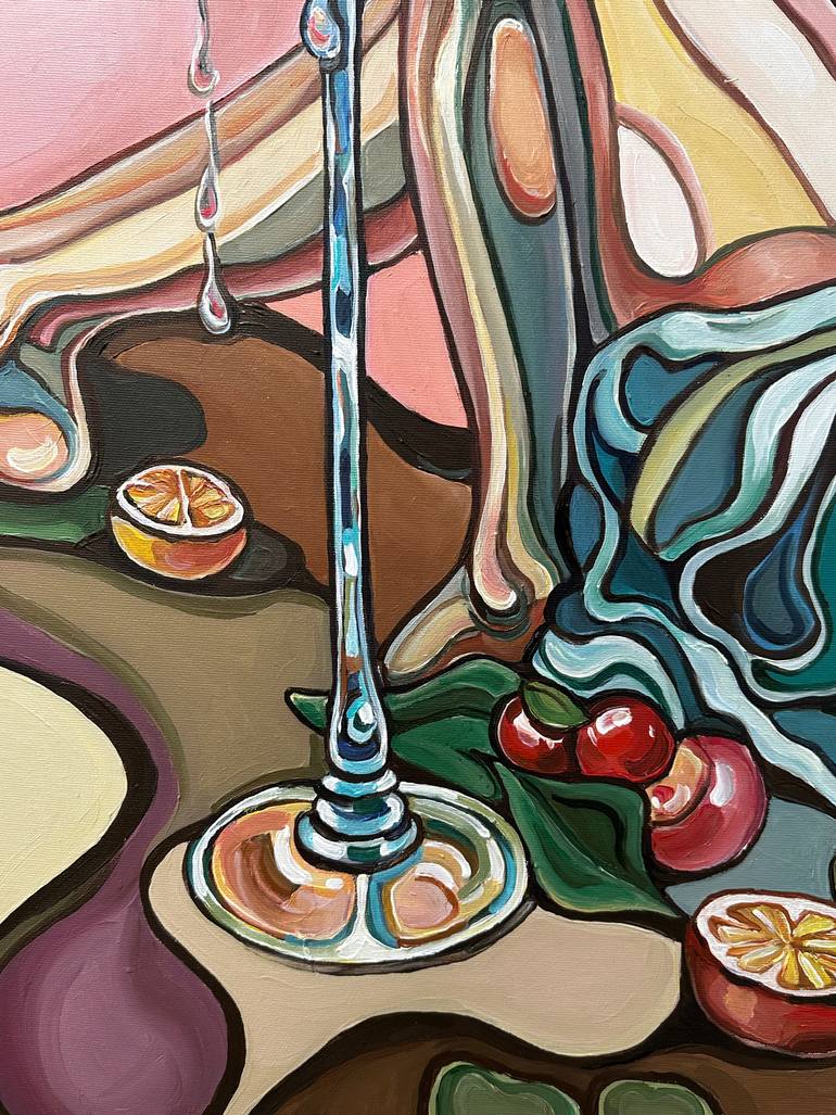 Original Abstract Expressionism Women Painting by Noemi Safir