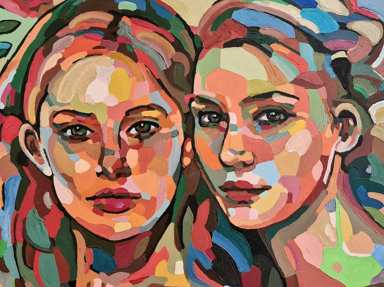 Original Women Painting by Noemi Safir