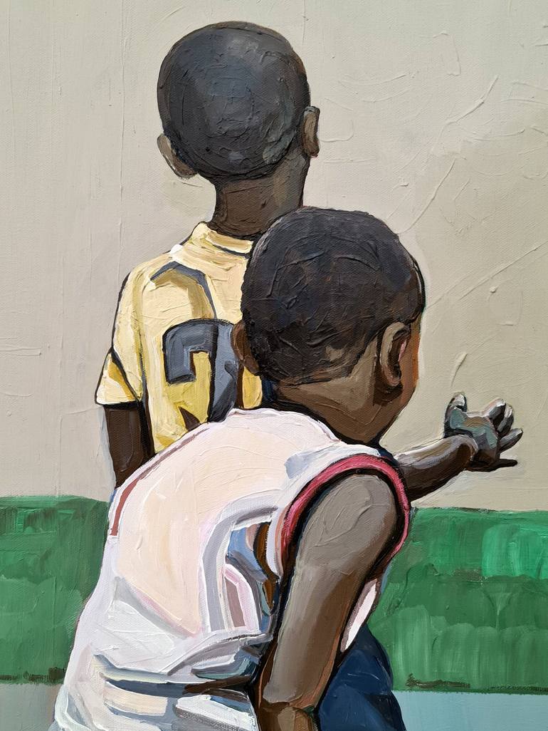 Original Kids Painting by Noemi Safir