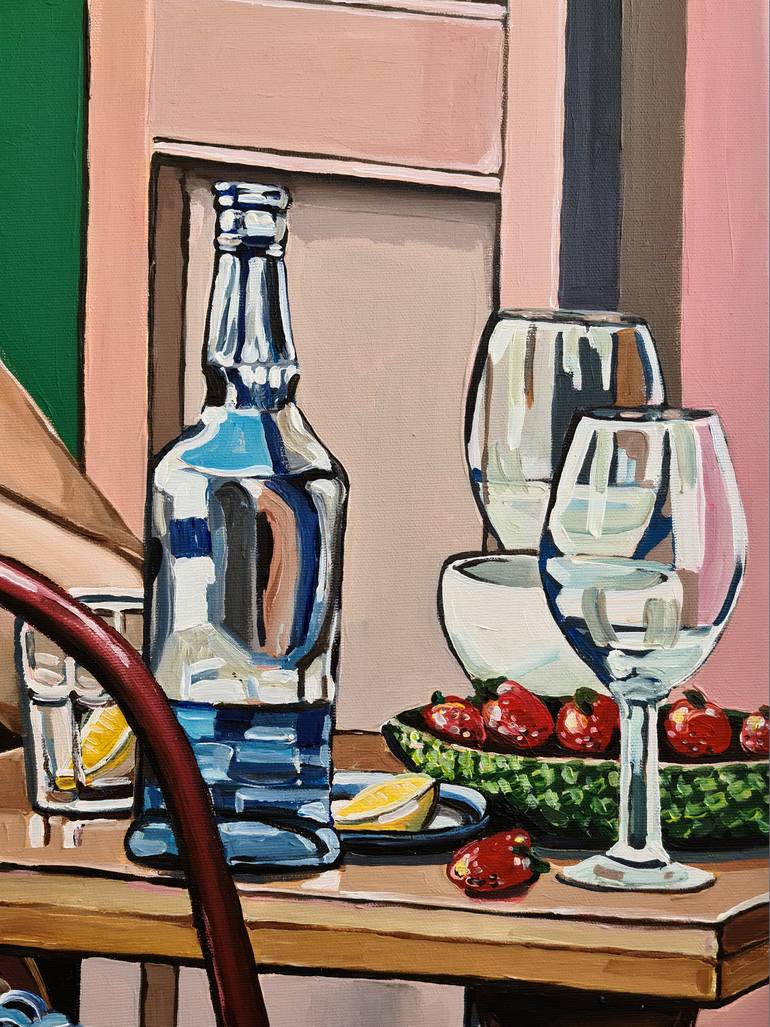 Original Abstract Expressionism Women Painting by Noemi Safir