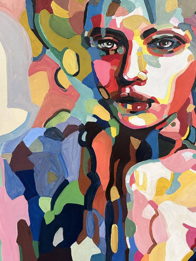 Original Women Painting by Noemi Safir