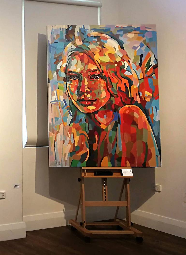 Original Women Painting by Noemi Safir