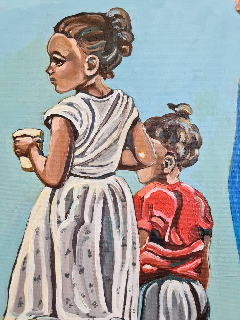 Original Contemporary Children Painting by Noemi Safir