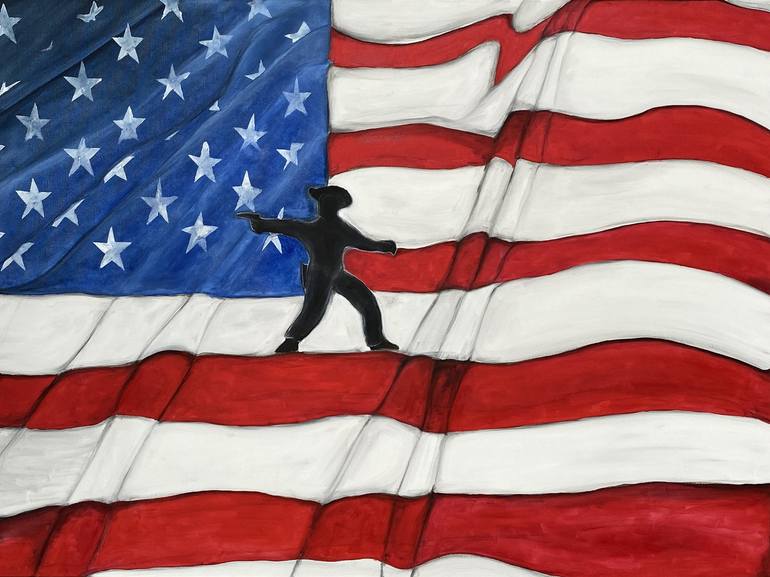 Hold the line Patriot - Print