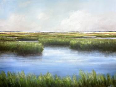 Print of Modern Landscape Paintings by Christina Dowdy