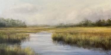 Original Conceptual Landscape Painting by Christina Dowdy