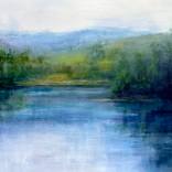 Blue Ridge Mountain Pasture Landscape by Christina Dowdy