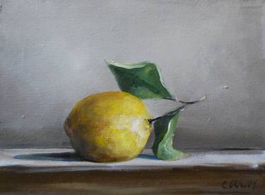 Lemon Still Life ---SOLD thumb