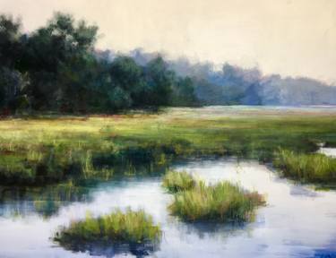 Original Impressionism Landscape Paintings by Christina Dowdy