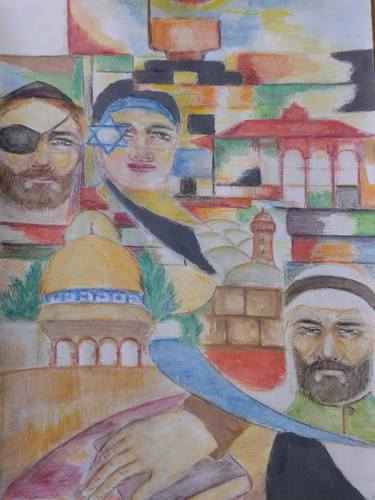 Original Politics Painting by Khalil Dadah