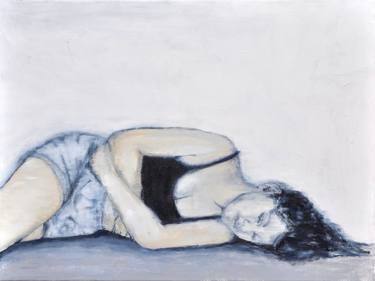 Print of Figurative Mortality Paintings by Monika Vitanyi