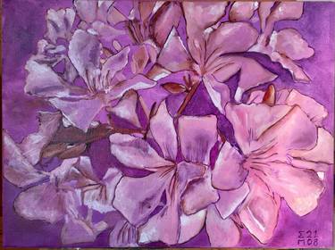 Print of Fine Art Floral Paintings by Stamatis Pavlis