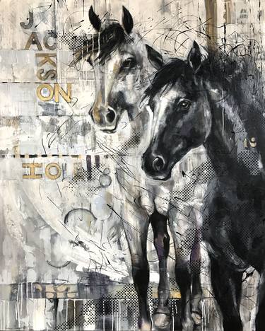 Original Horse Paintings by Valerie Carpender