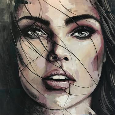 Original Fine Art Portrait Paintings by Valerie Carpender