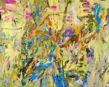 Original Abstract Expressionism Abstract Paintings by Catherine Bennaton