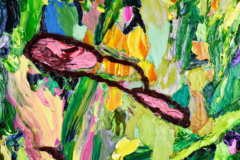 Original Expressionism Abstract Painting by Catherine Bennaton