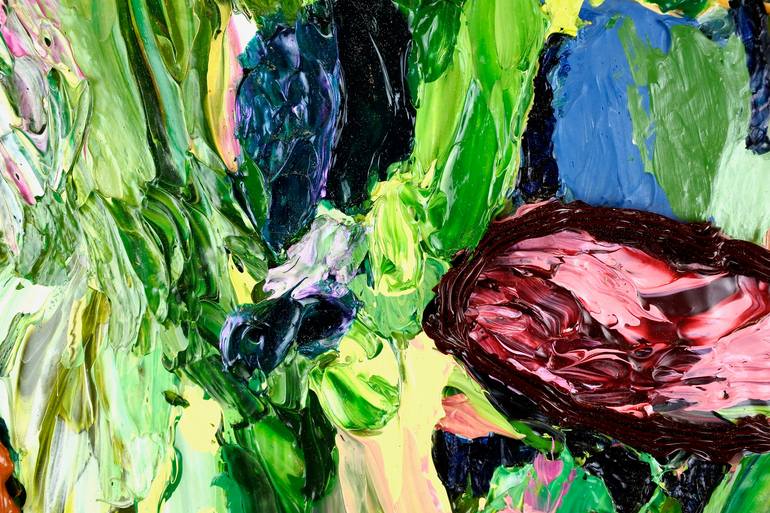 Original Expressionism Abstract Painting by Catherine Bennaton