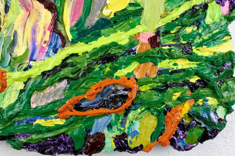 Original Expressionism Abstract Painting by Catherine Bennaton