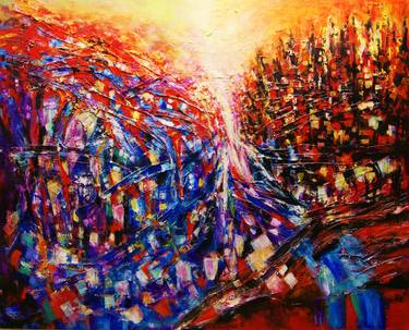 Original Abstract Paintings by Helen Kagan