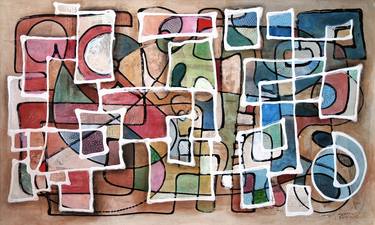 Print of Abstract Places Paintings by David Holcomb