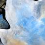 A closeup detail image of the artwork.
