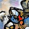 A closeup detail image of the artwork.